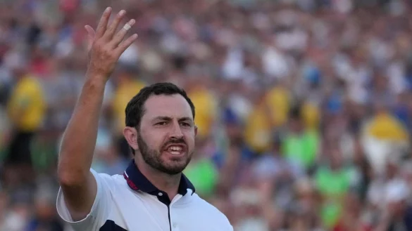 Dementierte einen Medienbericht, dass er f&uuml;r eine Spaltung des US-Teams gesorgt haben soll: Patrick Cantlay. - &copy; Andrew Medichini/AP/dpa