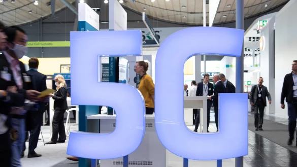 Das 5G-Netz wird in Deutschland von immer mehr Menschen genutzt. - &copy; Friso Gentsch/dpa