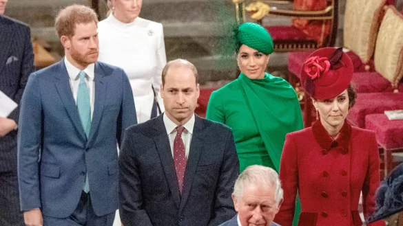 Das neue Buch über die britischen Royals könnte für Aufruhr in der Königsfamilie sorgen. - © Phil Harris/POOL Mirror/AP/dpa/Archiv