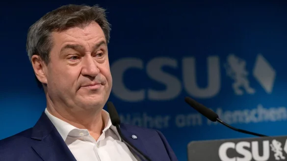 &laquo;Seit Monaten gab es keine L&ouml;sungen&raquo;: Markus S&ouml;der. - &copy; Peter Kneffel/dpa