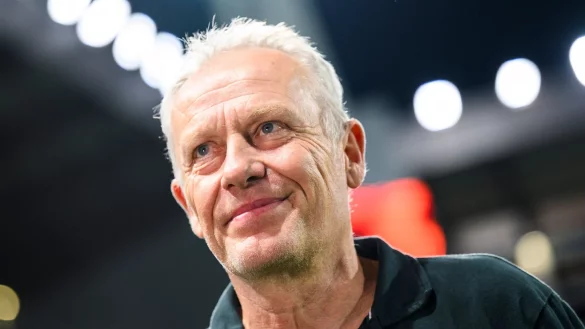 Wird vom DFB ausgezeichnet: Freiburg-Coach Christian Streich. - &copy; Tom Weller/dpa