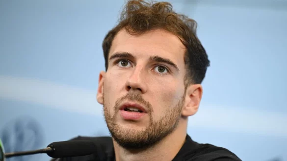 Nationalspieler Leon Goretzka hofft bei der EM auf mehr Teamgeist. - &copy; Arne Dedert/dpa