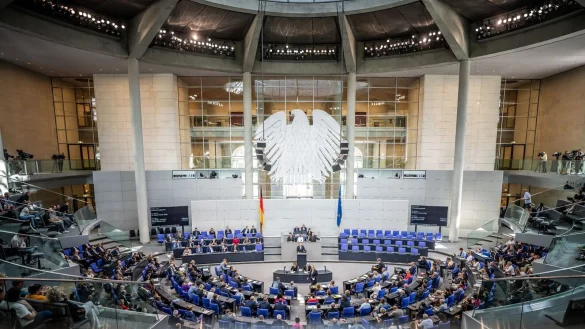 Bundestagsdebatte zum Haushalt 2024. - &copy; Michael Kappeler/dpa