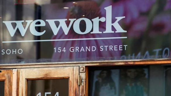 Die Idee hinter WeWork ist, in sogenannten Co-Working-Spaces B&uuml;ror&auml;ume mit gemeinsamer Infrastruktur an Start-ups und Unternehmer zu vermieten. - &copy; Mary Altaffer/AP/dpa