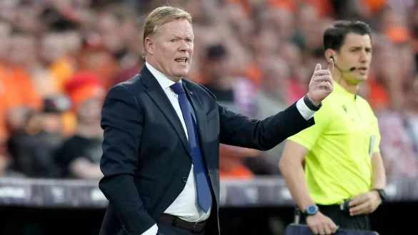 Bondscoach Ronald Koeman steht mit den Niederlanden unter Druck. - &copy; Peter Dejong/AP/dpa