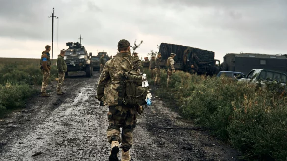 Das ukrainische Milit&auml;r will 450.000 bis 500.000 Soldaten zus&auml;tzlich mobilisieren. - &copy; Kostiantyn Liberov/AP/dpa