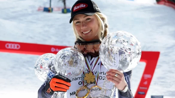 Mikaela Shiffrin sieht den fr&uuml;hen Weltcup-Start kritisch. - &copy; Alessandro Trovati/AP/dpa