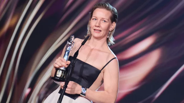 Wurde f&uuml;r ihre Rollen in &laquo;Anatomie eines Falls&raquo; und &laquo;The Zone of Interest&raquo; ausgezeichnet: Sandra H&uuml;ller. - &copy; Annette Riedl/dpa