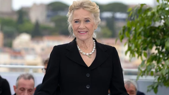 Liv Ullmann beim Filmfestival in Cannes. - &copy; Hubert Boesl/dpa