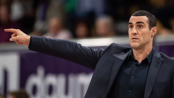 Hat mit Bonn das Pokal-Viertelfinale erreicht: Trainer Roel Moors. - &copy; Swen Pf&ouml;rtner/dpa/Archivbild