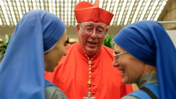 Der Luxemburger Erzbischof Jean-Claude Hollerich will eine &laquo;Synode &uuml;ber Synodalit&auml;t&raquo;. - &copy; Andrew Medichini/AP/dpa