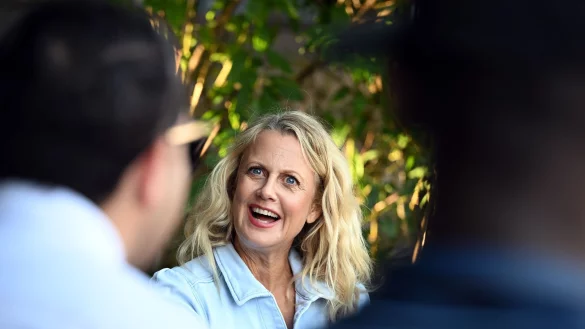 Barbara Sch&ouml;neberger moderiert im Ersten wieder &laquo;Verstehen Sie Spa&szlig;?&raquo;. - &copy; Soeren Stache/dpa/Archiv