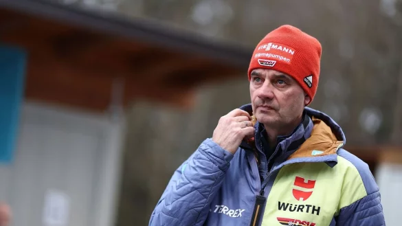 Seit 2019 Chef der deutschen Skispringer: Stefan Horngacher. - &copy; Daniel Karmann/dpa