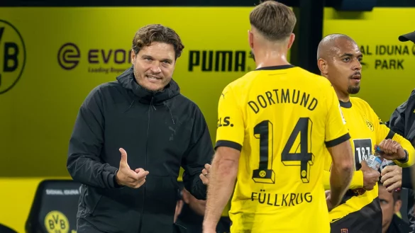 Ein Treffer von Niclas F&uuml;llkrug in Newcastle k&ouml;nnte die Ausgangslage des BVB in der Champions League verbessern. - &copy; David Inderlied/dpa