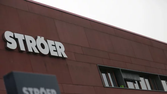 Der Sitz des Medienunternehmens Ströer. - © picture alliance / dpa/Archivbild