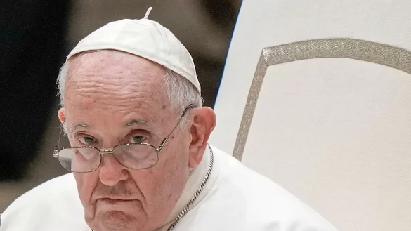 Seit M&auml;rz 2013 im Amt: Papst Franziskus. - &copy; Andrew Medichini/AP/dpa