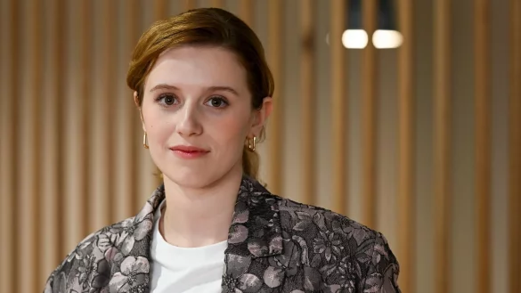 Die Schauspielerin Katharina Stark darf sich selbst als &laquo;European Shooting Star&raquo; bezeichnen. - &copy; Jens Kalaene/dpa