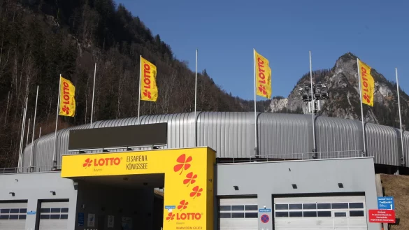 Bei einer Verlegung der Bob-, Rodel- und Skeleton-Rennen bei den Winterspielen 2026 k&ouml;nnte Deutschland mit der Bahn am K&ouml;nigssee einspringen. - &copy; Kilian Pfeiffer/dpa