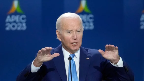 &laquo;Die Vereinigten Staaten sind eine pazifische Macht&raquo;, betont US-Pr&auml;sident Joe Biden beim Apec-Gipfel in San Francisco. - &copy; Godofredo A. V&aacute;squez/AP/dpa