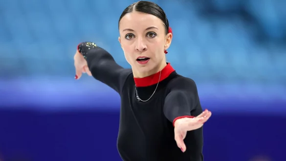 Beendet ihre aktive Laufbahn: Nicole Schott. - &copy; Lan Hongguang/Xinhua/dpa