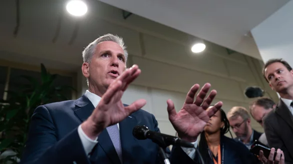 Kevin McCarthy steht unter den Republikanern in der Kritik. - &copy; J. Scott Applewhite/AP/dpa