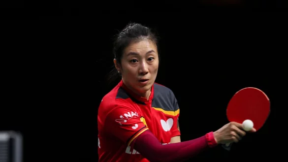 Ist in Frankfurt ausgeschieden: Ying Han. - &copy; Zhang Yudong/Xinhua/dpa