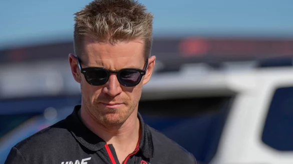 &laquo;Im Moment bin ich hier zuhause. Und alles andere steht in den Sternen&raquo;, sagt Haas-Pilot Nico H&uuml;lkenberg &uuml;ber Perspektiven f&uuml;r einen sp&auml;teren Einstieg bei Audi. - &copy; Nick Didlick/AP/dpa