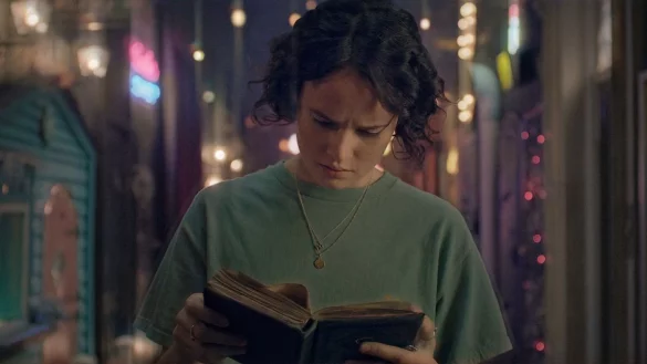 Die 17-j&auml;hrige Liv Silver (Jana McKinnon) im Mystery-Thriller bei Prime Video. - &copy; Amazon Prime Video/dpa