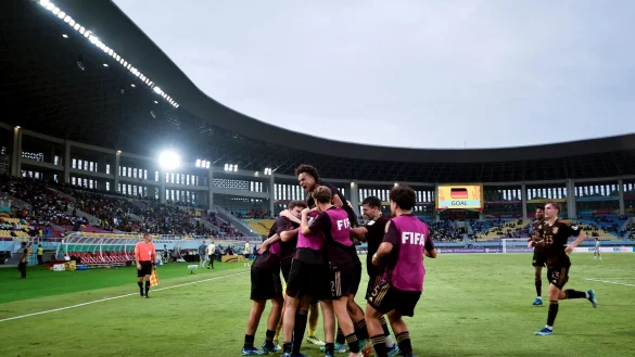 Die deutsche U17 trifft erneut in einem gro&szlig;en Finale auf Frankreich. - &copy; Agung Kuncahya B./XinHua/dpa