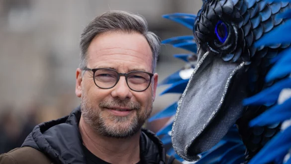 Matthias Opdenh&ouml;vel wird auch die neue Staffel der Show &laquo;Masked Singer&raquo; moderieren. - &copy; Rolf Vennenbernd/dpa