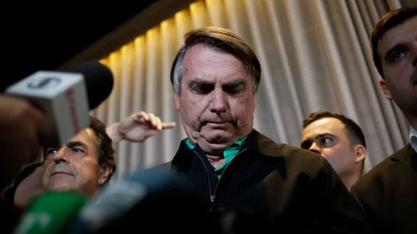 Brasiliens Ex-Pr&auml;sident Jair Bolsonaro darf bis 2030 in kein &ouml;ffentliches Amt gew&auml;hlt werden. - &copy; Thomas Santos/AP