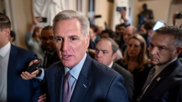 Kevin McCarthy wurde als Vorsitzender des US-Repr&auml;sentantenhauses per Votum abgesetzt. - &copy; J. Scott Applewhite/AP/dpa