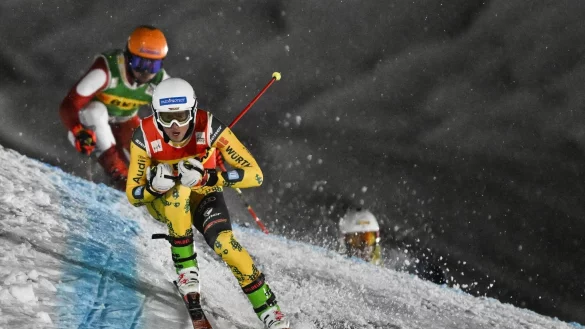 Erreichte in Arosa das Finale der besten Vier, kam dort aber dann als Letzter ins Ziel: Tobias M&uuml;ller. - &copy; Gian Ehrenzeller/KEYSTONE/dpa