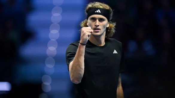 Alexander Zverev besiegte Carlos Alcaraz bei den ATP-World Tour Finals. - &copy; Marco Alpozzi/LaPresse via ZUMA Press/dpa