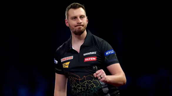 Ist f&uuml;r die Darts-WM qualifiziert: Florian Hempel. - &copy; John Walton/PA Wire/dpa