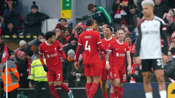 Liverpool feierte gegen Fulham einen knappen Sieg. - &copy; Peter Byrne/PA Wire/dpa