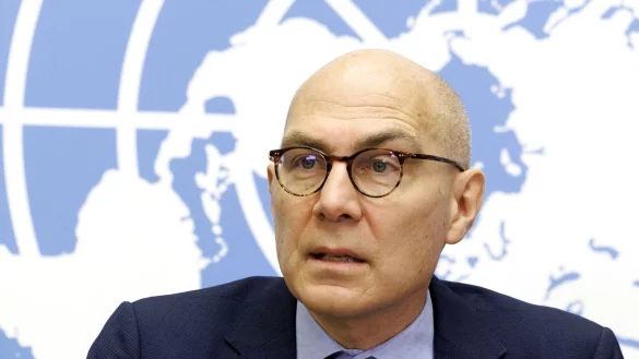 Der UN-Hochkommissar für Menschenrechte: Volker Türk. - © Salvatore Di Nolfi/KEYSTONE/dpa