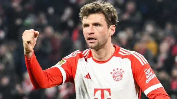 Thomas M&uuml;ller steht beim FC Bayern vor einer Vertragsverl&auml;ngerung. - &copy; Sven Hoppe/dpa
