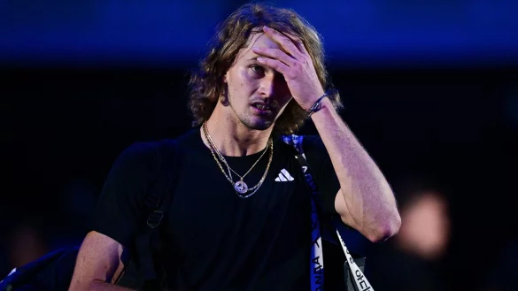 Ist in Turin auf Sch&uuml;tzenhilfe angewiesen: Alexander Zverev. - &copy; Marco Alpozzi/LaPresse via ZUMA Press/dpa