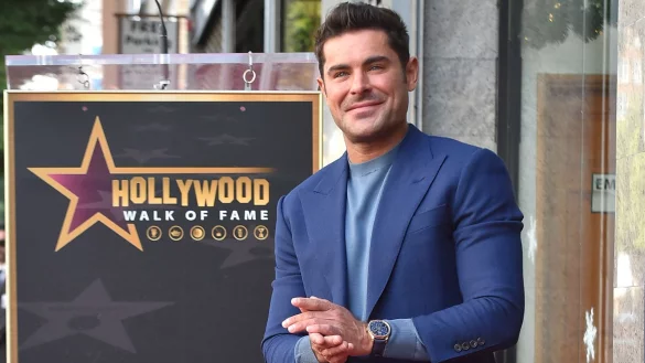 Schauspieler Zac Efron auf dem Hollywood Walk of Fame. - &copy; Jordan Strauss/Invision via AP/dpa