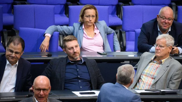 Beatrix von Storch (AfD, M) im Deutschen Bundestag. - © Bernd von Jutrczenka/dpa