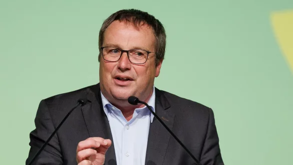 Oliver Krischer, Minister f&uuml;r Umwelt, Naturschutz und Verkehr des Landes Nordrhein-Westfalen. - &copy; Friso Gentsch/dpa