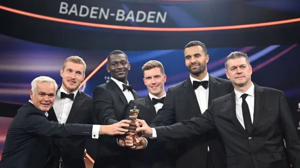 Die Basketballer wurden zur Mannschaft des Jahres gew&auml;hlt. - &copy; Bernd Wei&szlig;brod/dpa