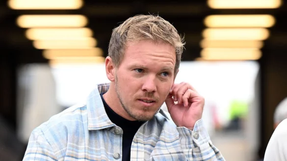 Bundestrainer Julian Nagelsmann gibt Inhalte aus den Besprechungen auch an die nicht ber&uuml;cksichtigten Nationalspieler weiter. - &copy; Federico Gambarini/dpa