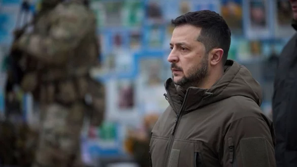 Der ukrainische Präsident Wolodymyr Selenskyj schlug Washington eine gemeinsame Rüstungsproduktion mit den USA vor. - © Pool /Ukrainian Presidentia/Planet Pix via ZUMA Press Wire/dpa