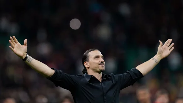 Zlatan Ibrahimovic ist mit dem Verlauf seiner Karriere sehr zufrieden. - &copy; Antonio Calanni/AP/dpa