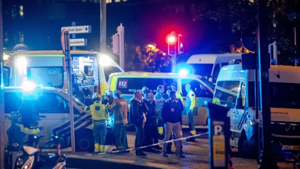 Bei einem Terroranschlag in Br&uuml;ssel sind zwei schwedische Fu&szlig;ballfans get&ouml;tet worden. - &copy; Hatim Kaghat/Belga/dpa