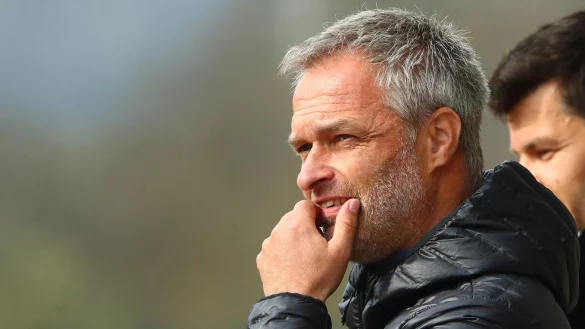 Trainer Christian W&uuml;ck hat mit seinem U17-Team das WM-Viertelfinale erreicht. - &copy; Rene Weiss/Eibner-Pressefoto/dpa