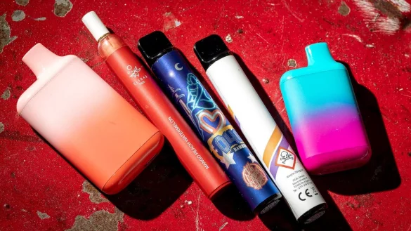 Kinder und Jugendliche greifen immer &ouml;fter zur E-Zigarette. - &copy; Moritz Frankenberg/dpa