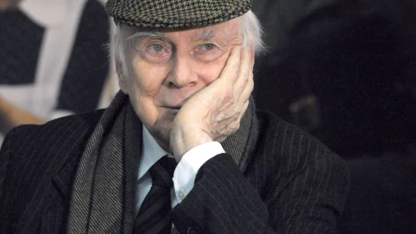 Der Humorist Vicco von B&uuml;low alias Loriot. - &copy; Soeren Stache/dpa